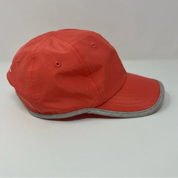 Champion Women’s Adjustable Hat Coral Pink White C Embroidered Logo Baseball Hat - Picture 8 of 11